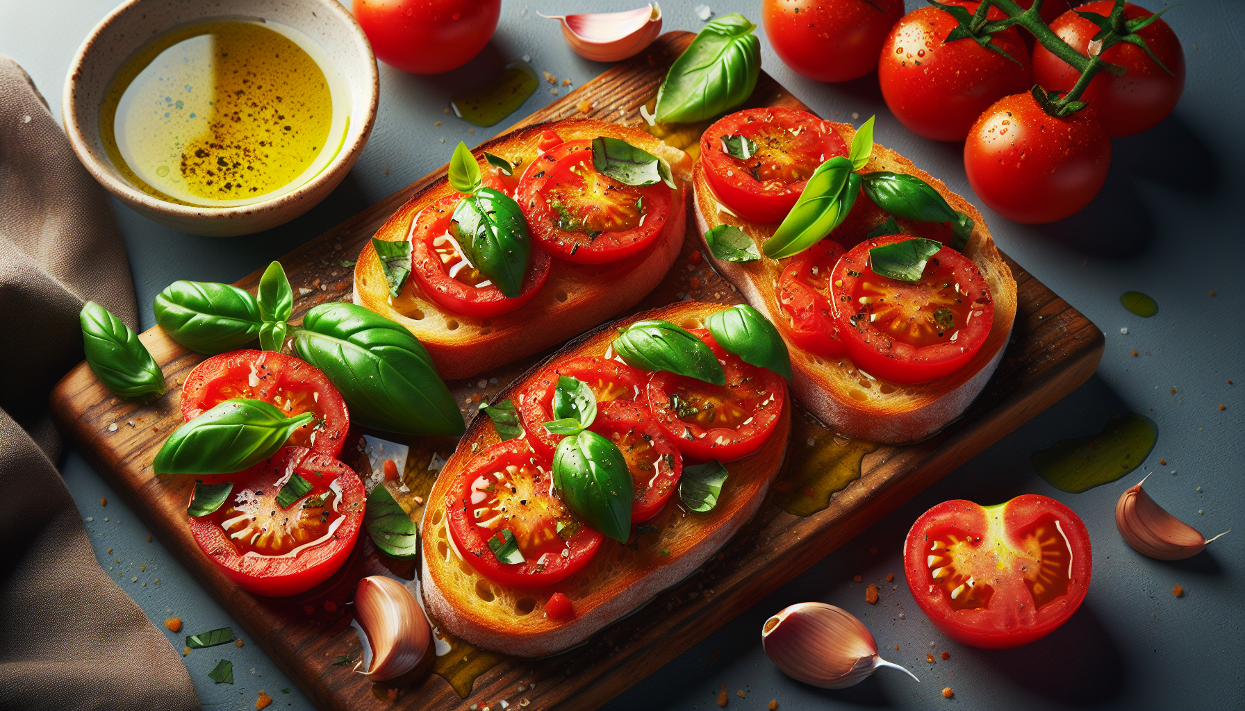 bruschette al pomodoro